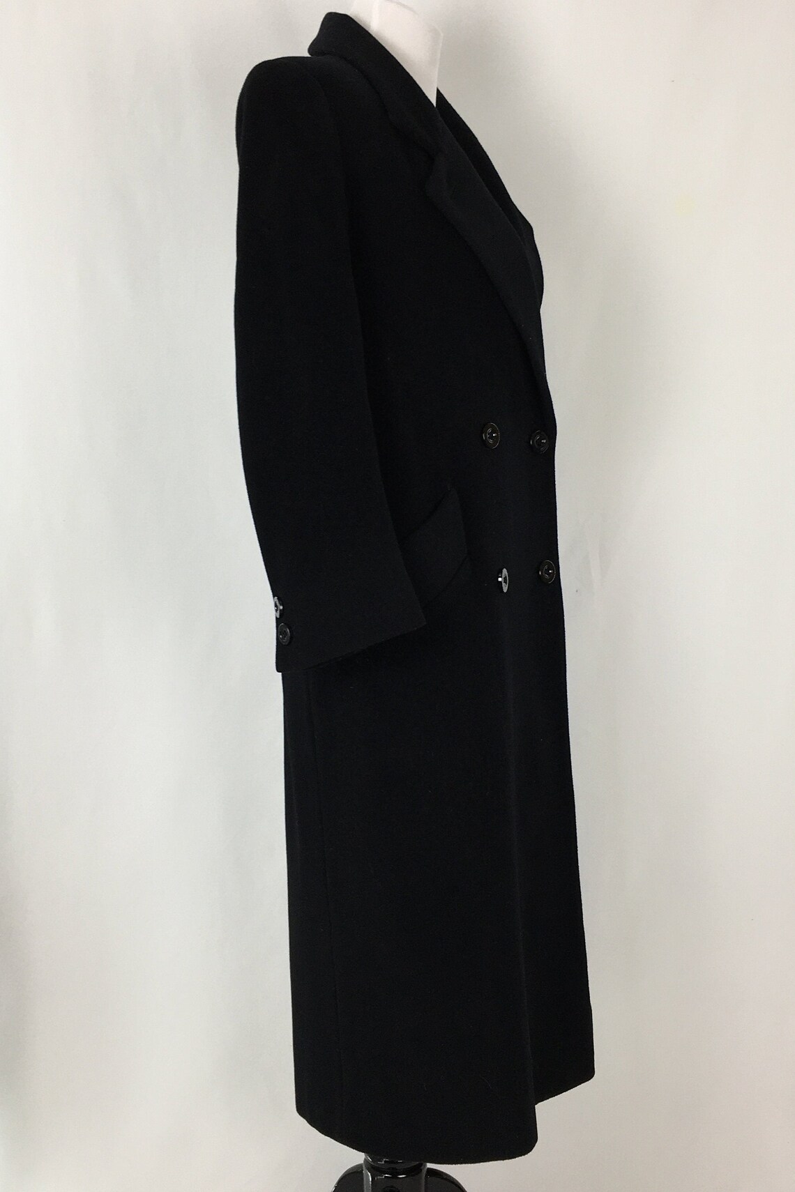 JH Collectibles Wool Blend Overcoat Women XS Petite Vintage Etsy