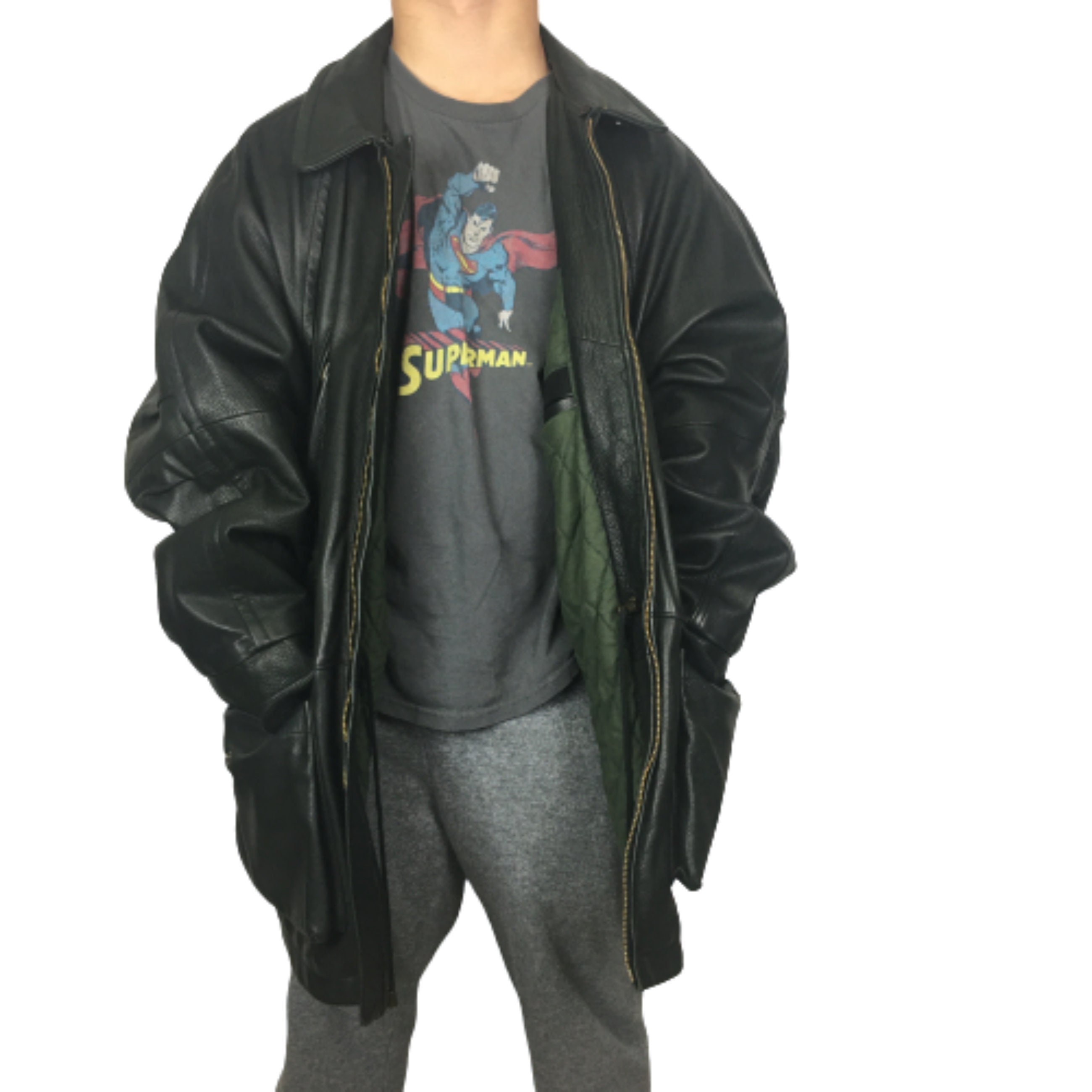 timberland leather coat