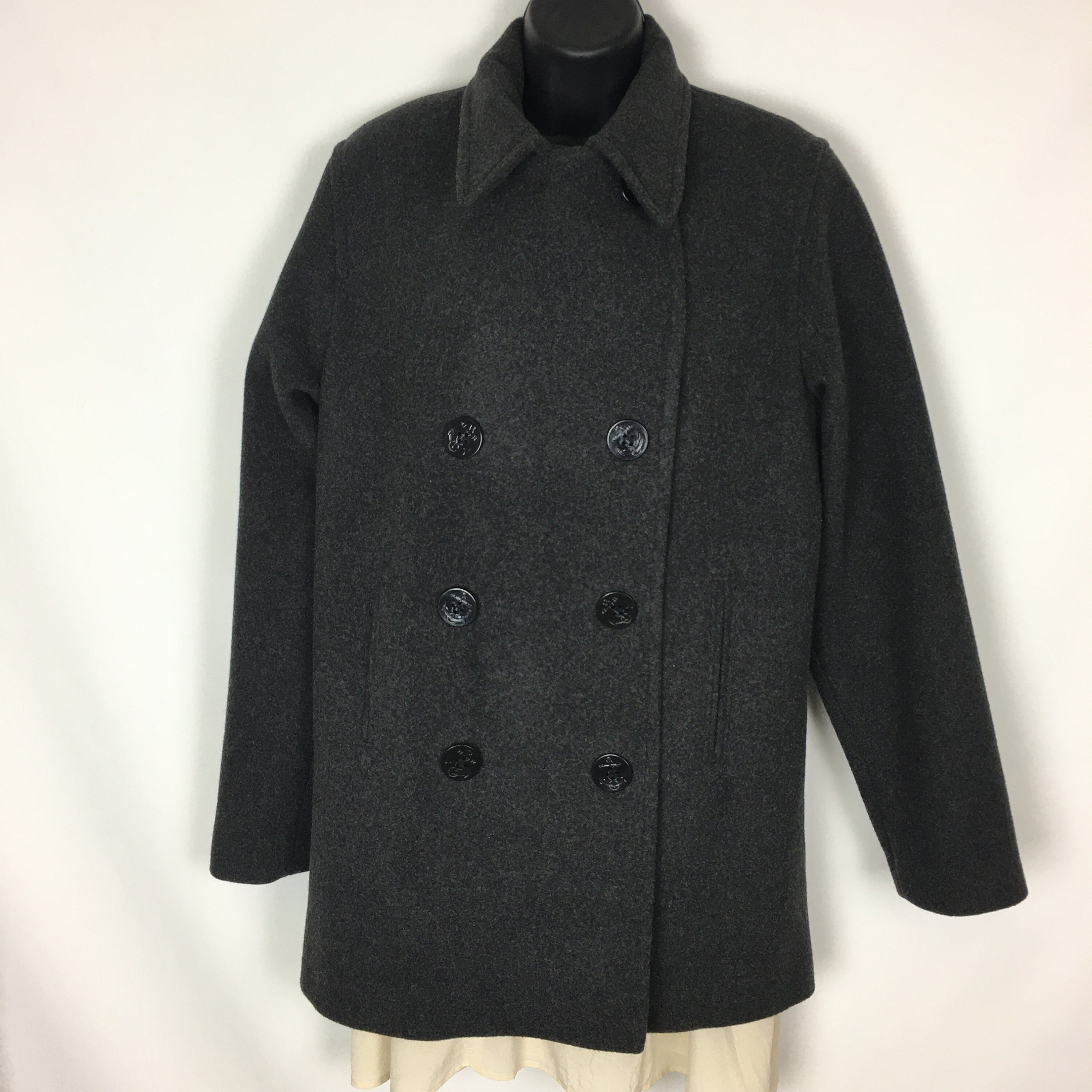 Vintage Womens Short Wool Coat Size 6 