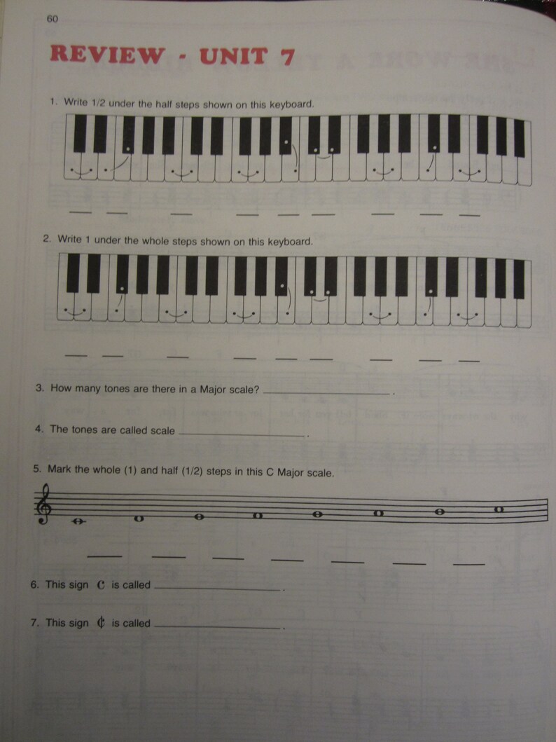 The Older Beginner Piano Course Level 1 by James Bastien 1977 Etsy