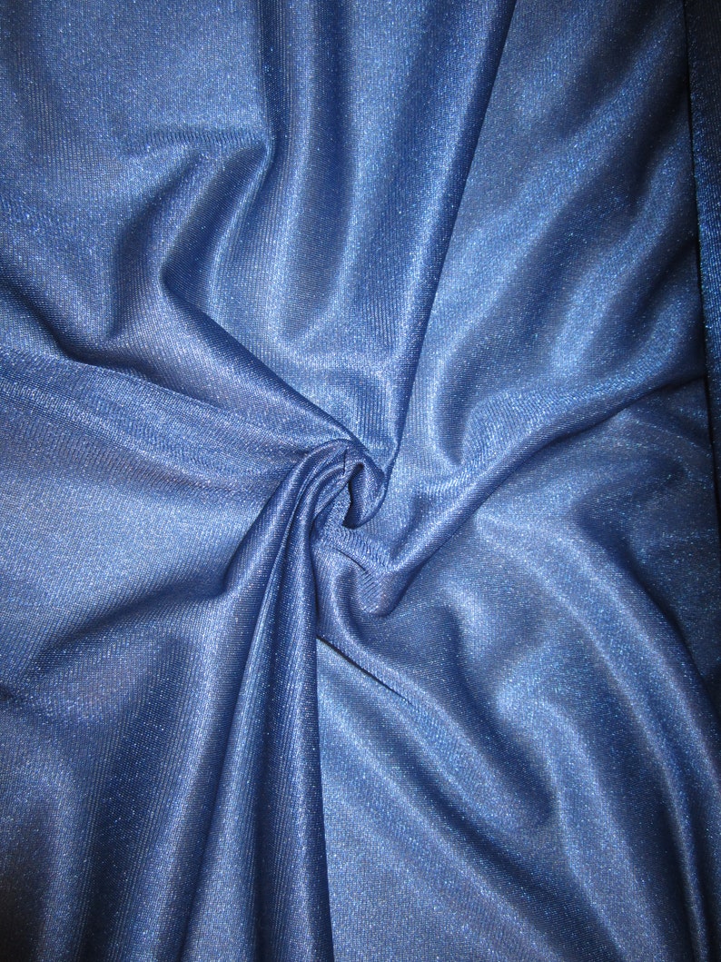 Navy Blue Solid Lightweight Knit Fabric Dress Fabric Jacket Etsy