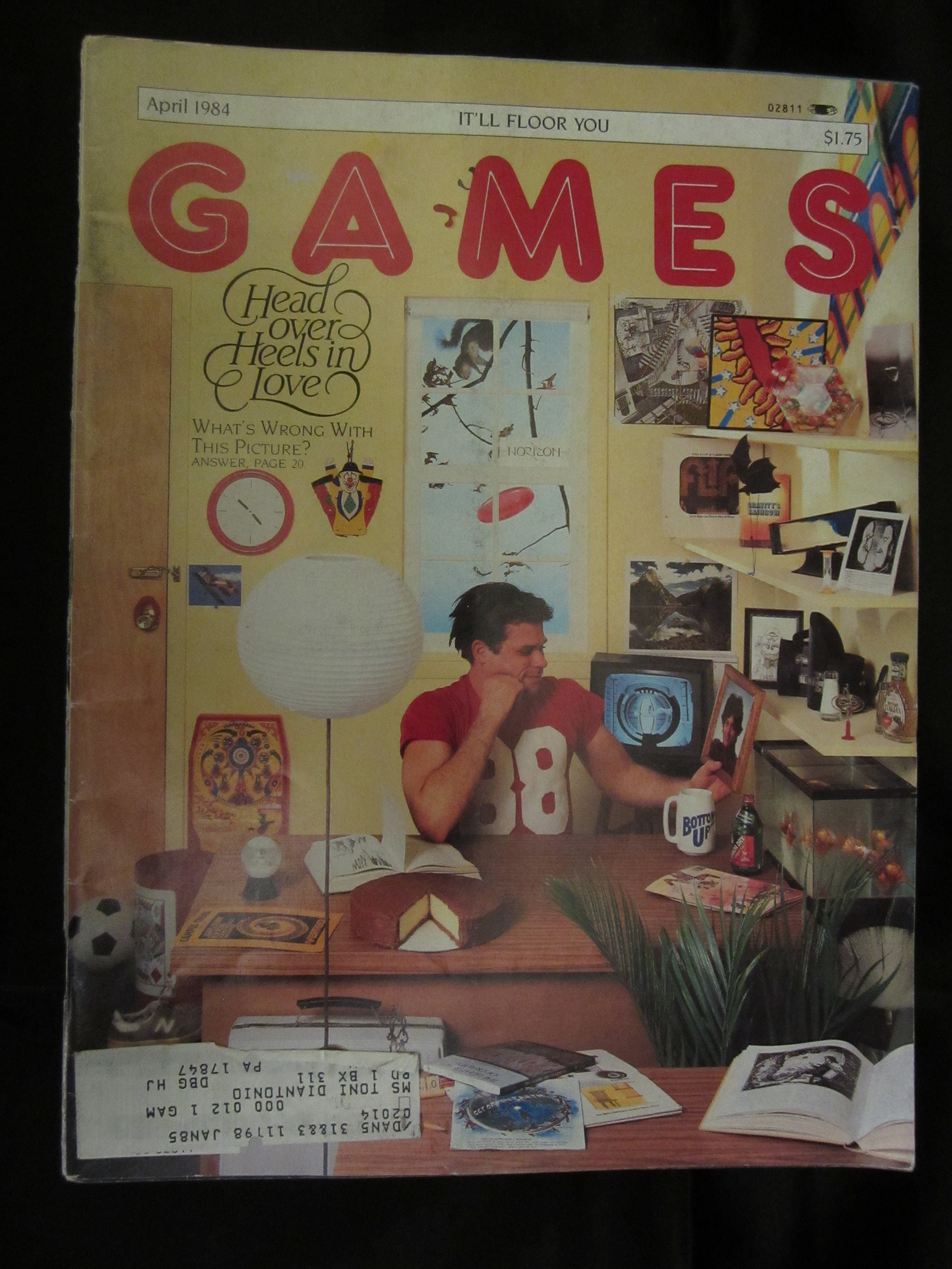 Games Magazine April 1984 Vol. 8 No. 4 Issue 50 Family Etsy