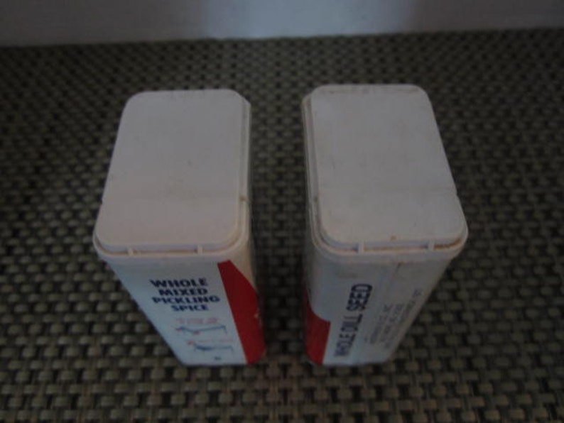 McCormick Pickling Spice and Dill Seed Tins