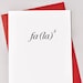 Math Equation Christmas Card Deck The Halls Holiday Card Fa La To
