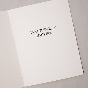 Geeky Thank You Card, BASIC Computer Programming Language - I Am ...