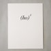 Math Equation Christmas Card Ho Cubed Holiday Card Ho Ho Etsy