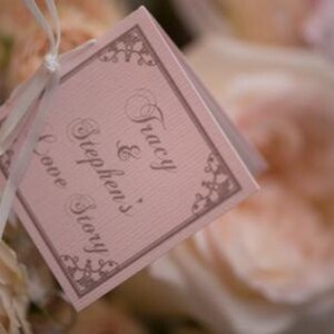 Literary Wedding Mini Book Place Cards/Escort Cards set of 20 image 3