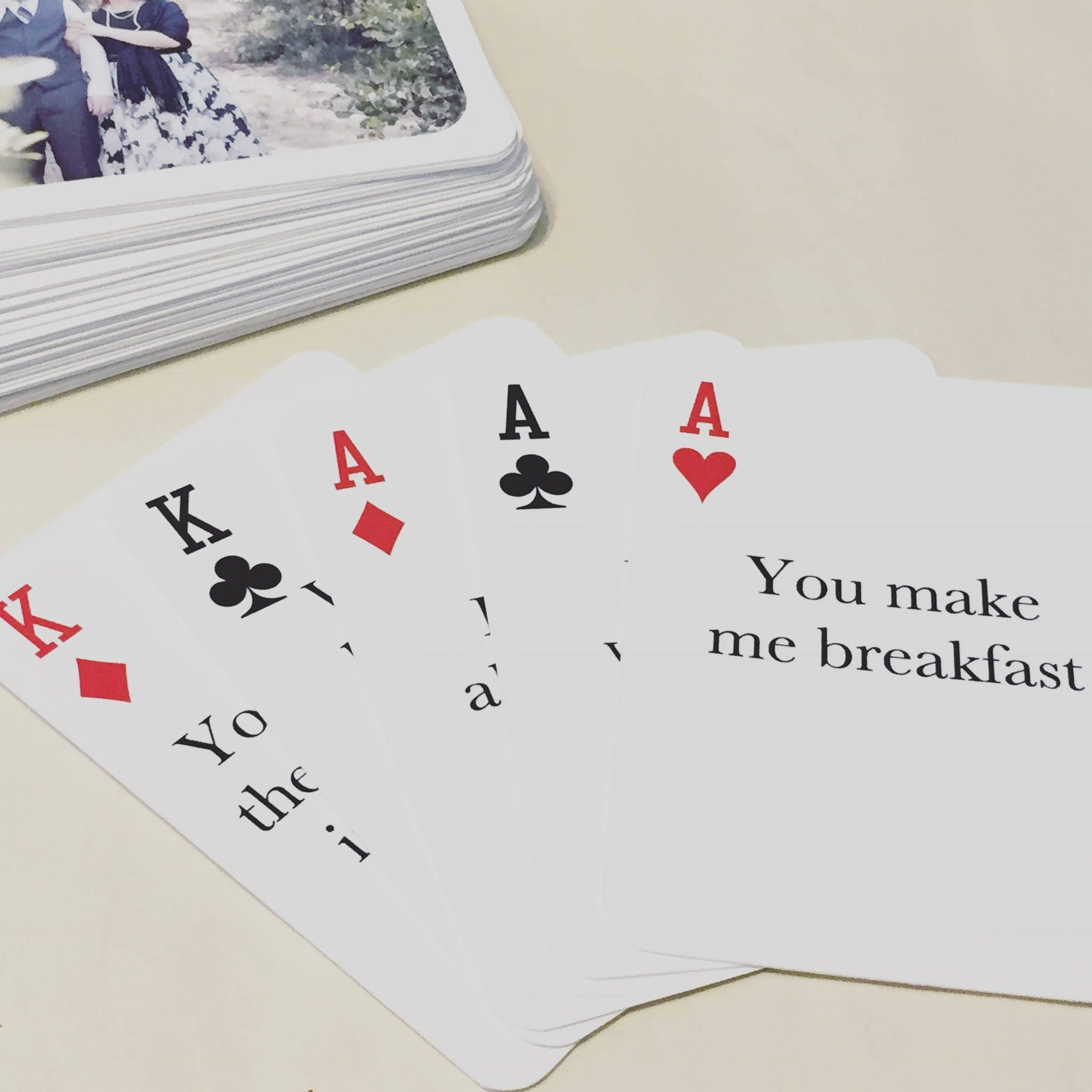 Anniversary Gift 52 Reasons Why I Love You Custom Deck Of Etsy Singapore