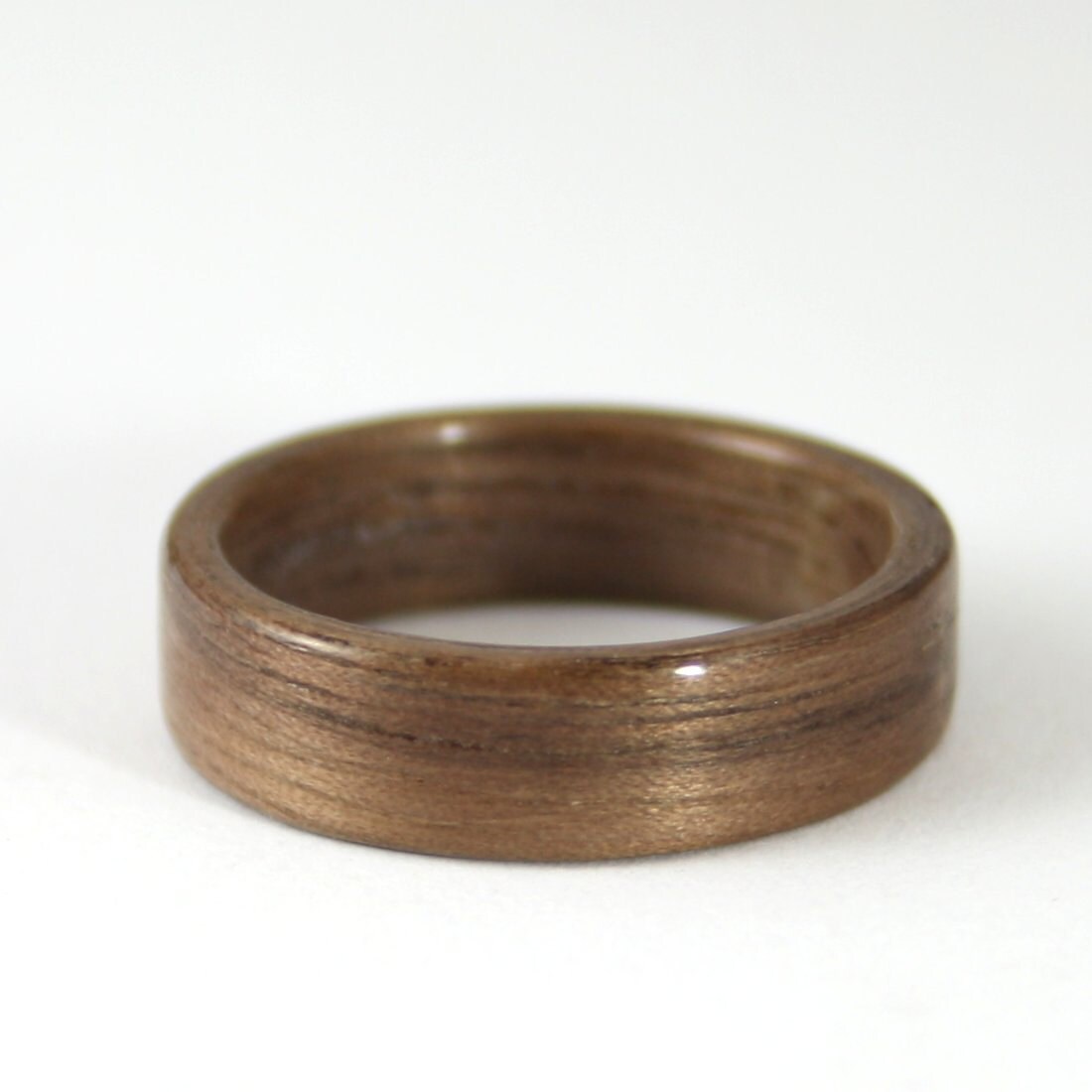 Wooden Ring Handmade Wooden Rings With American Black Walnut Etsy