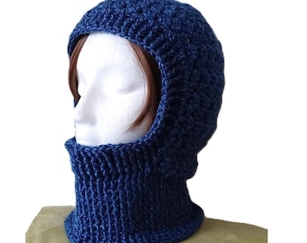 Patrón de pasamontañas de crochet: capucha Wilderness (patrón PDF)