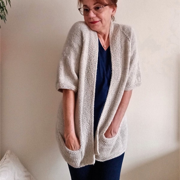 Raglan Cardigan - Etsy