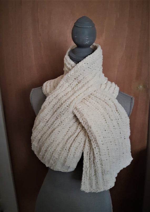 chenille scarf pattern