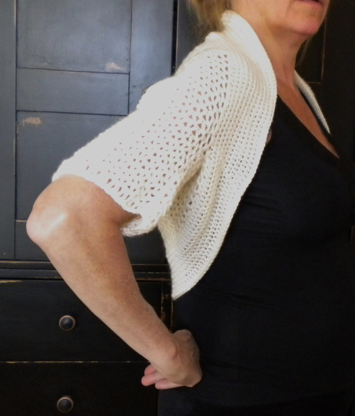 Crochet Bolero Shrug Patternsummer / Crochet Bolero Pattern / Etsy