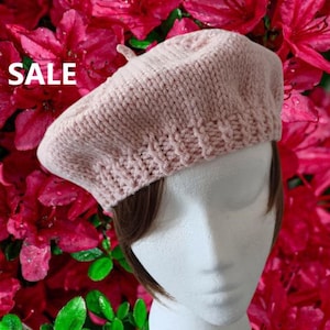 Spring Stargazer Beret / Knit Tam / Knit unisex hat / Knit Beret / Knit Hat / Spring Beret/ French Beret / Traditional Beret / Classic Beret