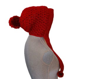 Patrón de gorro chullo de crochet: Gorro Snow Day con orejeras (Patrón PDF)