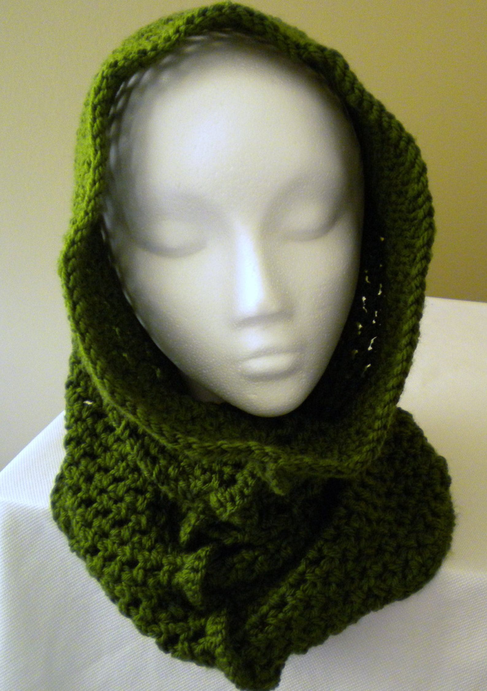 Crochet Cowl Hood PATTERN Fast & Easy / Crochet Ruffled Cowl Hood