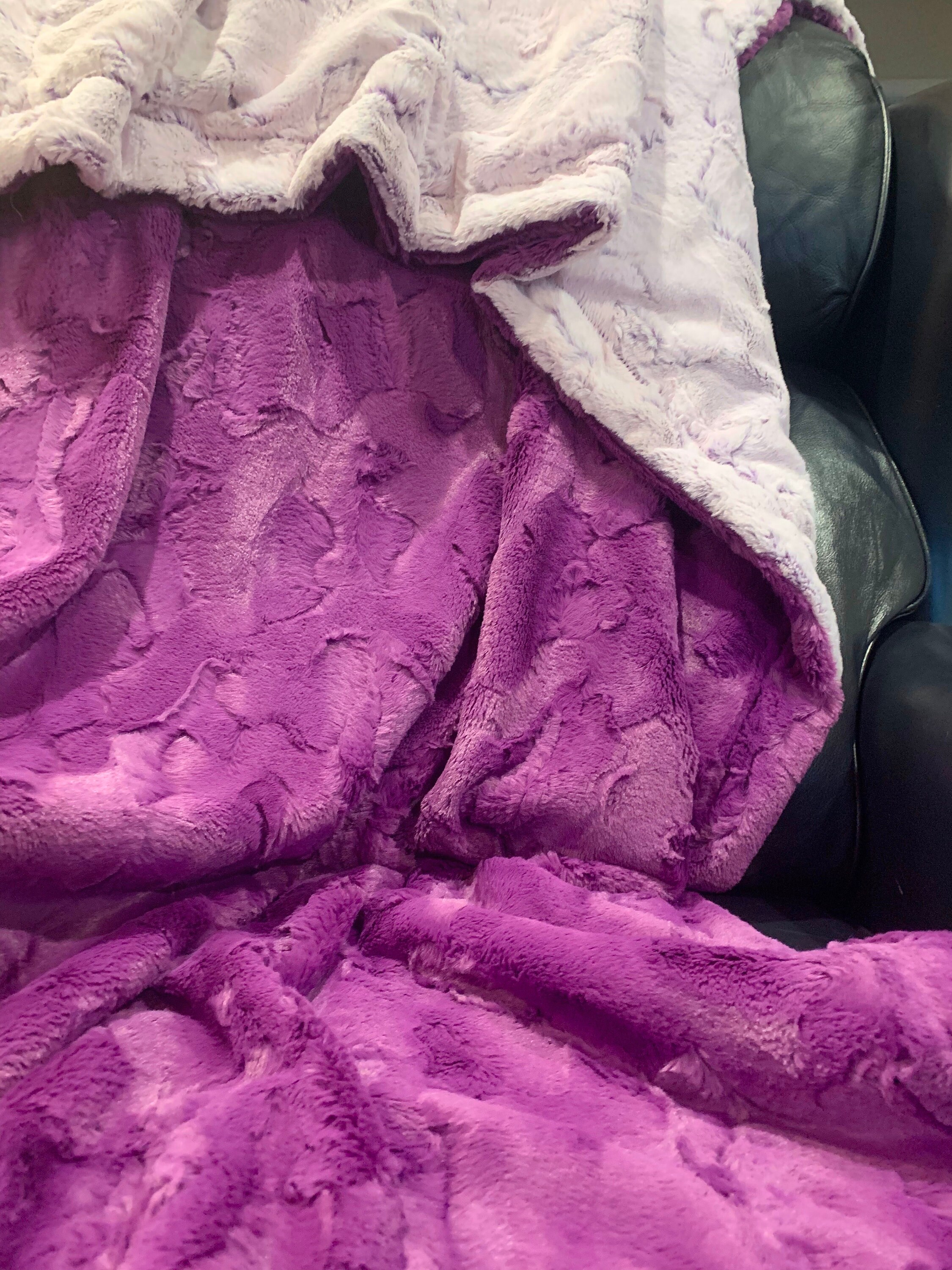 Minky Luxe Cuddle Blanket. Made of the High Quality Minky Etsy