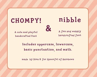 Handcrafted Serif Font Duo for Playful Branding, Books & Creative Projects