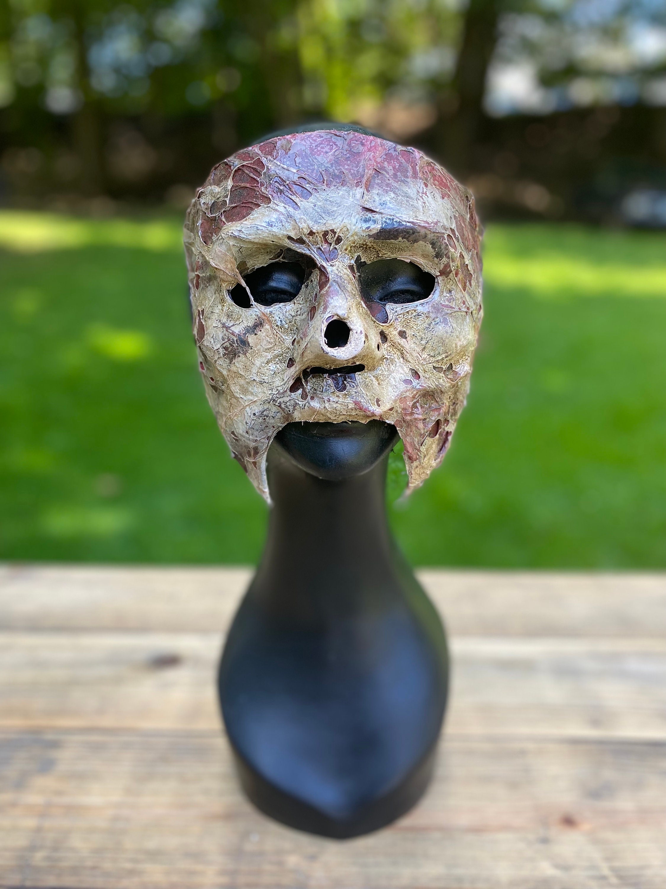 Scary Face Mask Covering 3D Printed Horror Scary Mouth Reusable