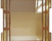 Spectacular Italian Eglomise Glass Mirror