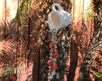 Mini Milk Glass Wind-chime