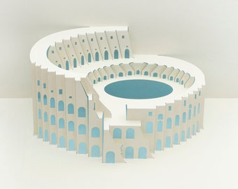 Rom Colosseum Pop-Up Karte