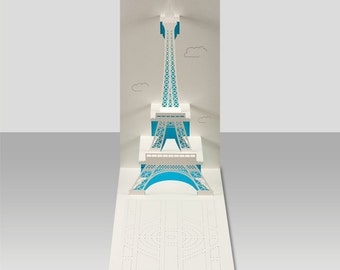 Eiffel Tower pop-up