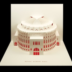 Royal Albert Hall 3D Pop-Up Karte