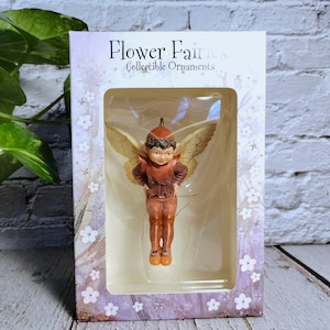 Mulberry Flower Fairy - NEW in Box - RETIRED Cicely Mary Barker Flower Fairy - Fairy Garden - Fairy Figurine - Ornament