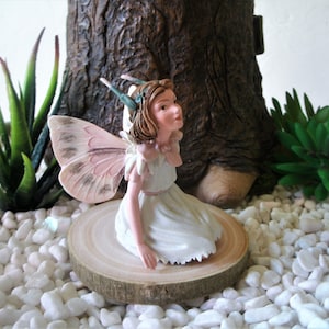 Stork&#39;s Bill Flower Fairy - NEW In Box - RETIRED Cicely Mary Barker Flower Fairies - Fairy Garden - Fairy Figurine - Ornament