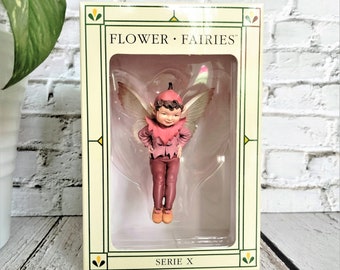 Box Damage Discount - Mulberry Fairy - NEW in Box - Series X - Vintage - RETIRED Cicely Mary Barker Flower Fairy - Fairy Garden - Figurine