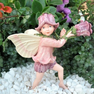 NEW In Box - Canterbury Bell Flower Fairy - RETIRED Cicely Mary Barker Flower Fairy - Fairy Garden - Fairy Figurine - Ornament