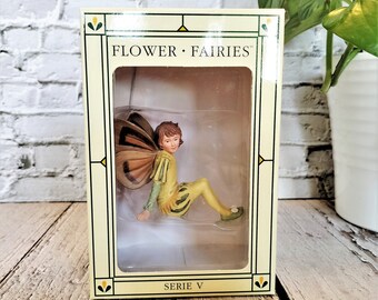 Dandelion Flower Fairy - NEW in Box - Series V - Vintage - RETIRED Cicely Mary Barker Fairy - Fairy Garden - Figurine