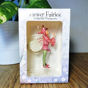 Orchis Flower Fairy - NEW in Box - RETIRED Cicely Mary Barker Flower Fairy - Fairy Garden - Fairy Figurine - Ornament