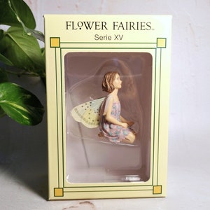 Forget Me Not Fairy - NEW in Box - Series XV - Vintage - Retired Cicely Mary Barker Flower Fairy - Fairy Garden - Figurine