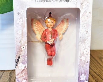 NEW In Box - Scarlett Pimpernel Fairy - RETIRED Cicely Mary Barker Flower Fairies - Fairy Garden - Fairy Figurine - Ornament