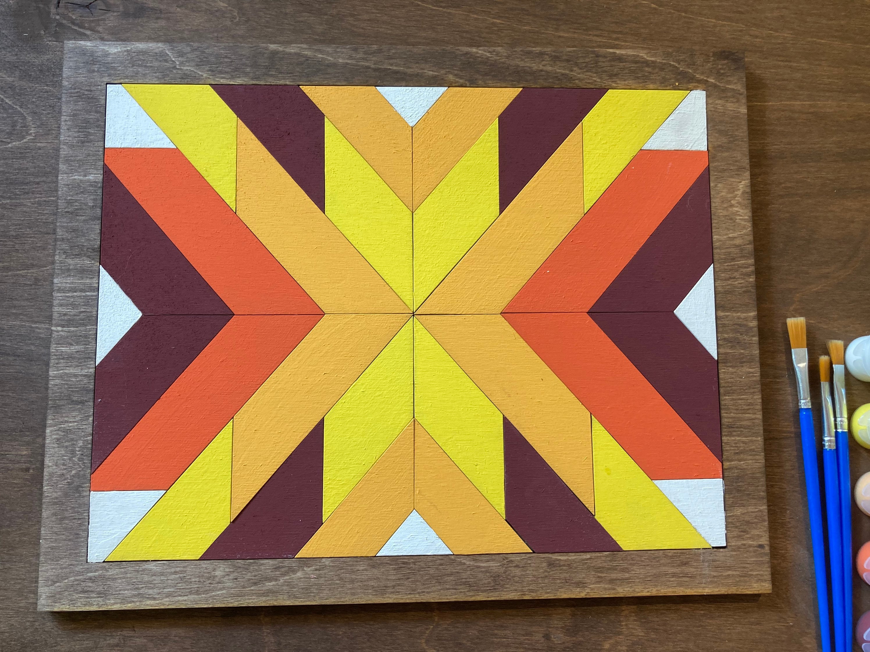 DIY Barn Quilt Painting Kit DIY for Kids DIY for Adults Etsy