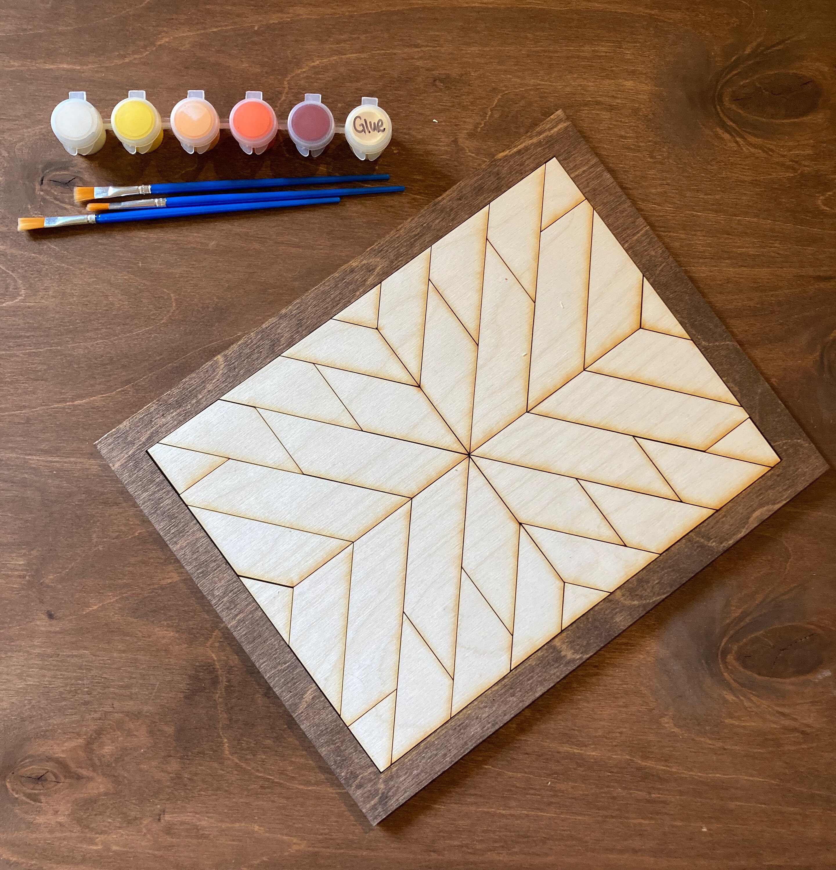 DIY Barn Quilt Painting Kit DIY for Kids DIY for Adults Etsy