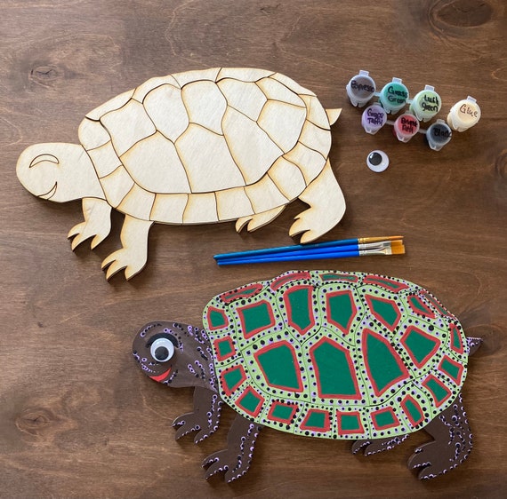 DIY Kit, DIY Craft Kit, Turtle Painting Kit, Paint at Home Kit, Gift for  Her, Craft Kit for Kids , Gift for Him, Outdoor Theme Decor -  Canada