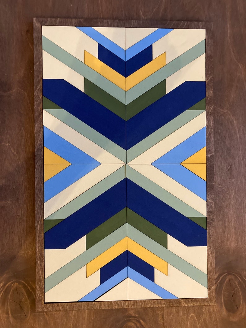 DIY Barn Quilt Painting Kit DIY Mosaic Craft Barn Quilt Kit Etsy