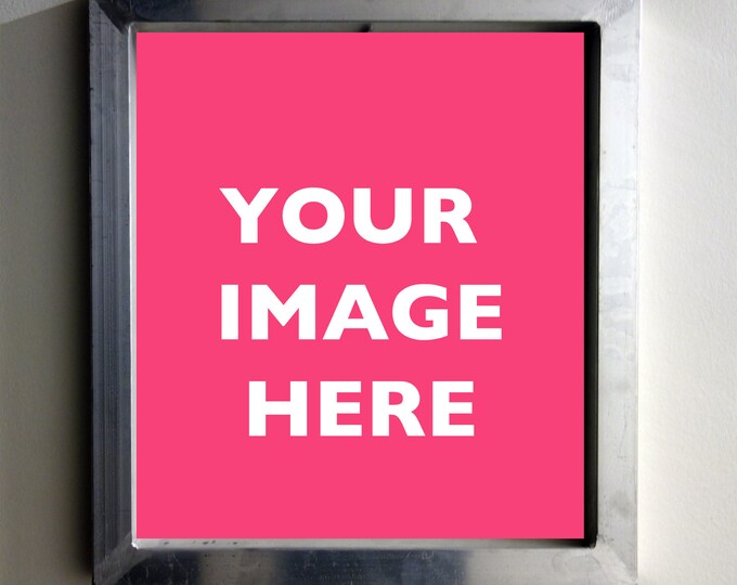 Custom Preburned Silk Screen for DIY Screen Printing 18x20 14x15 Image