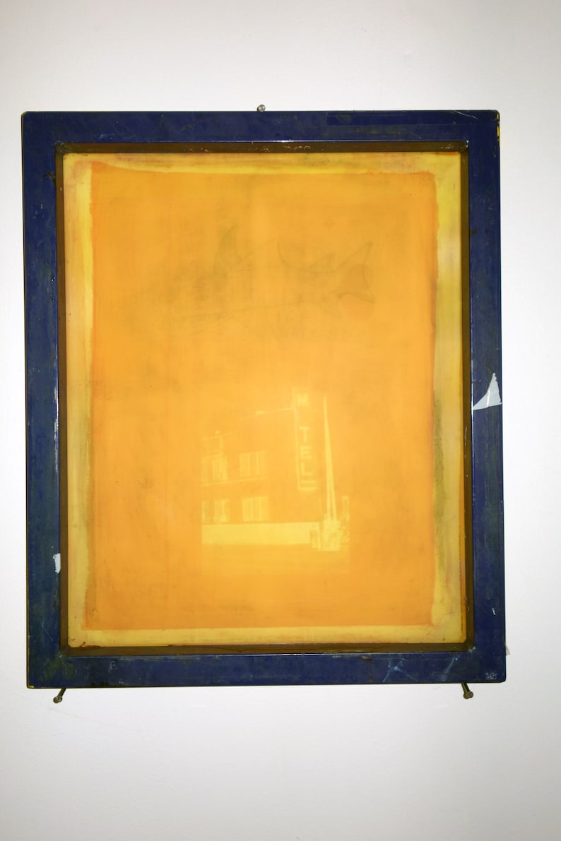 buy pre burned silk screens