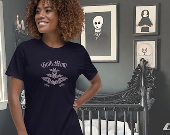 Goth Mom T-Shirt | Baby Bats Unisex Tee, Pastel Goth Mother's Day Gift