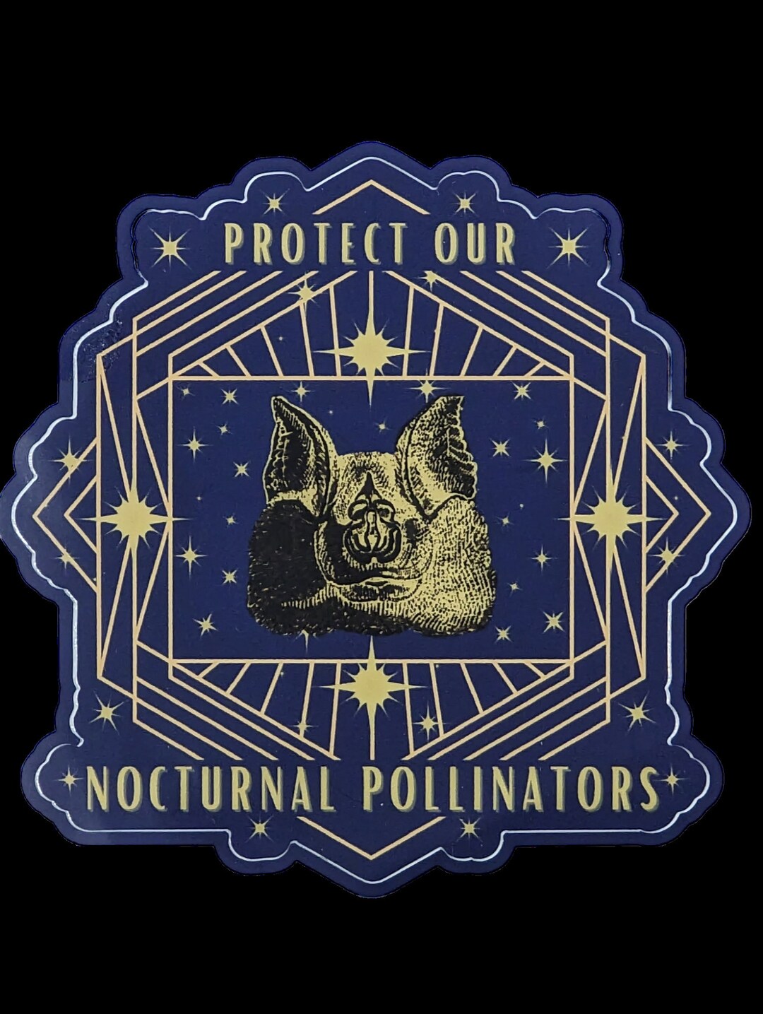 Save the Bats Nocturnal Pollinators 3 Sticker Bat Etsy
