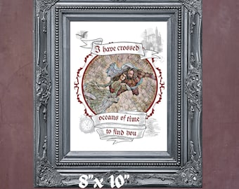 Gothic Dracula Love Quote Print | Dark Academia Decor (Digital PDF)