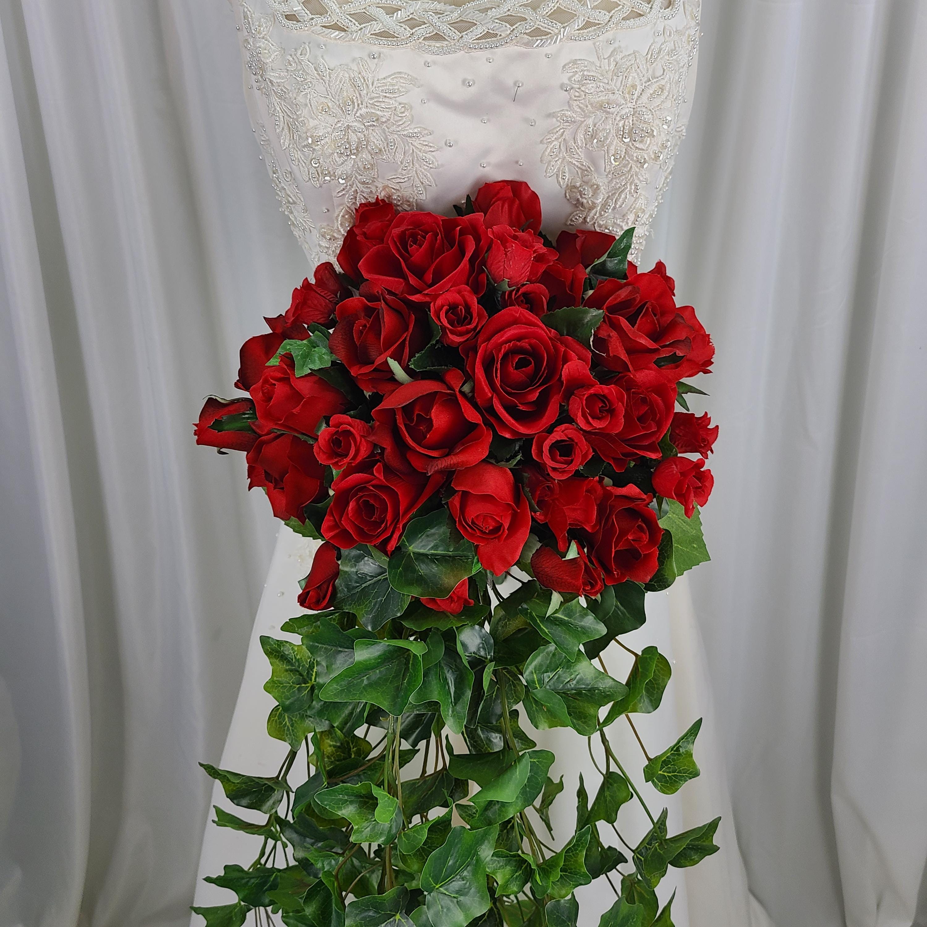 Waterfall Faux Silk Bouquet