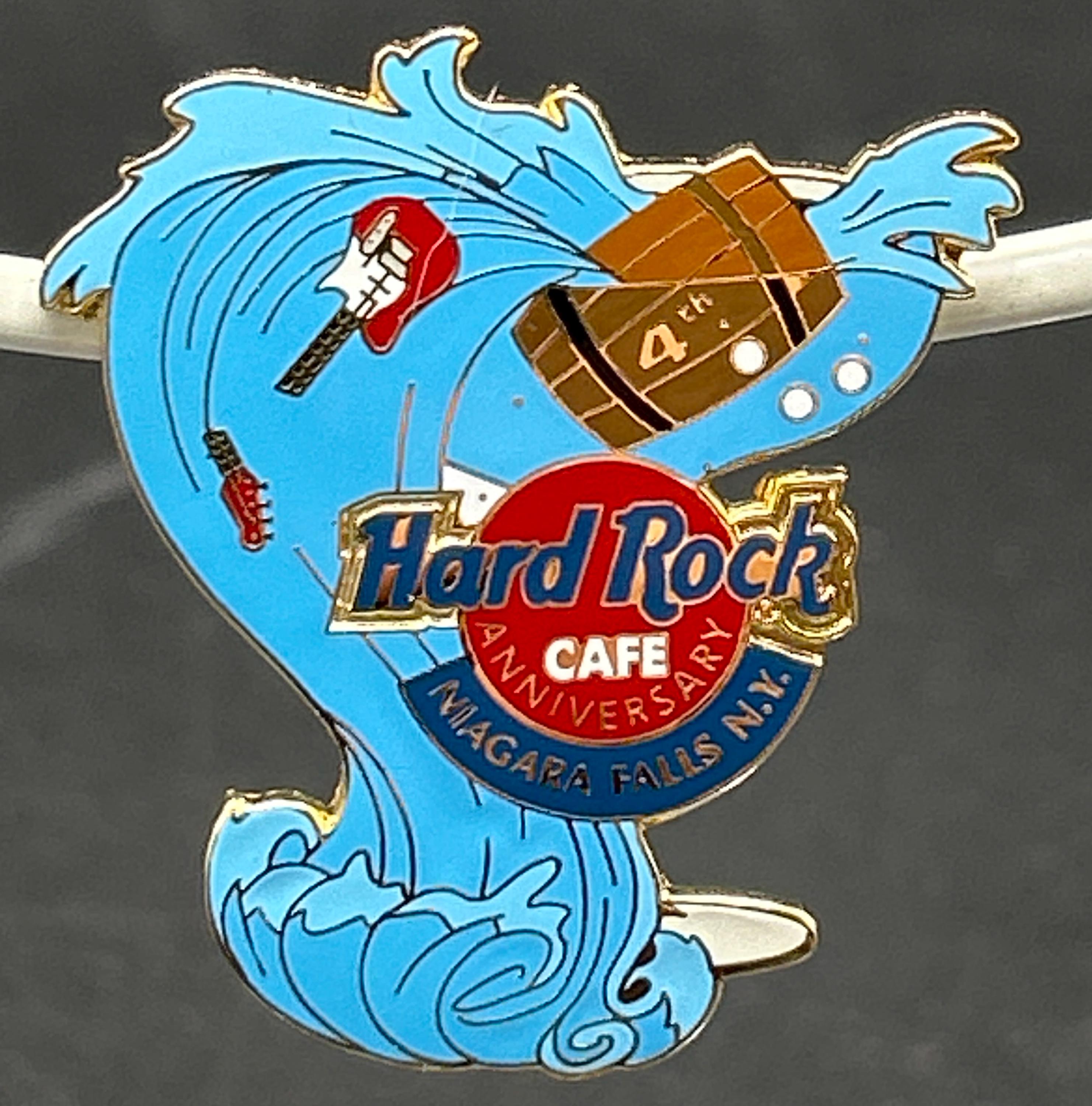 Hard Rock Cafe Niagara Falls 4th Anniversary Pin - Etsy
