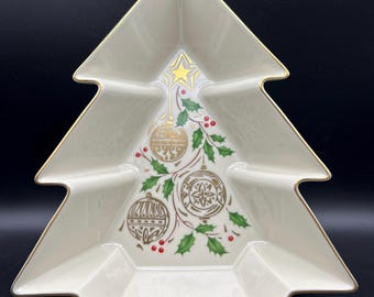 Lenox kerstboomvormige kom