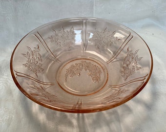 Pink Sharon Bowl 8.5"