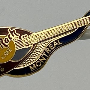 Hard Rock Cafe Montreal Gitarre 2000 Pin